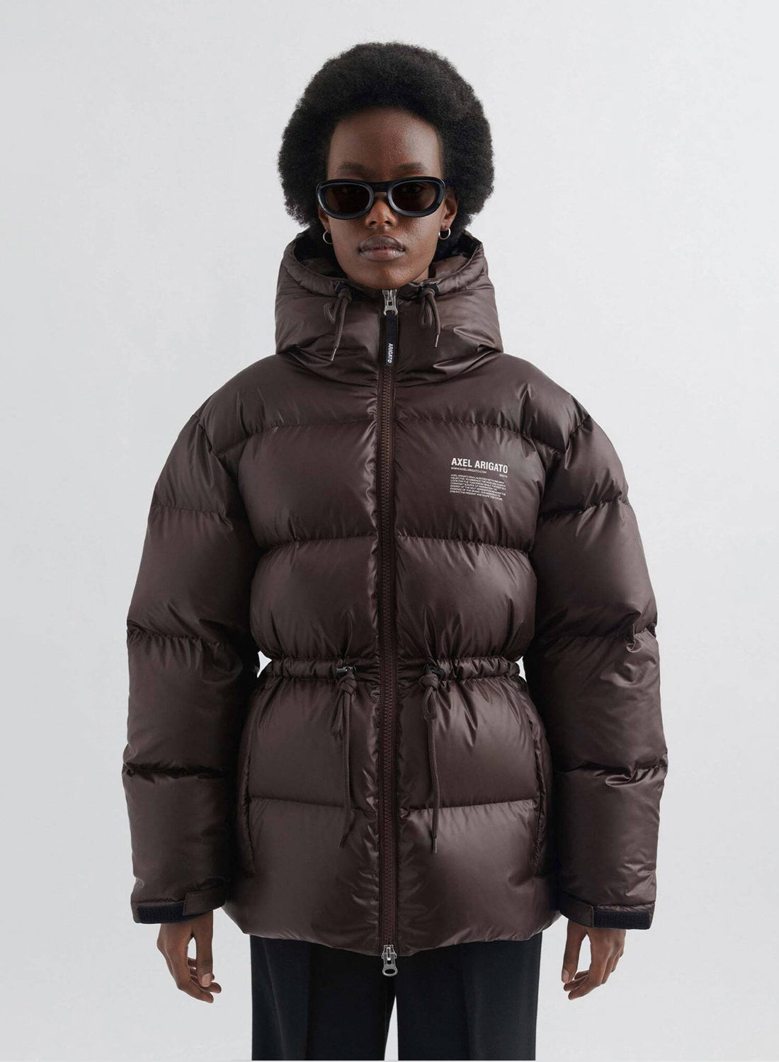 Axel Arigato Rhode Down Jacket Dark Brown