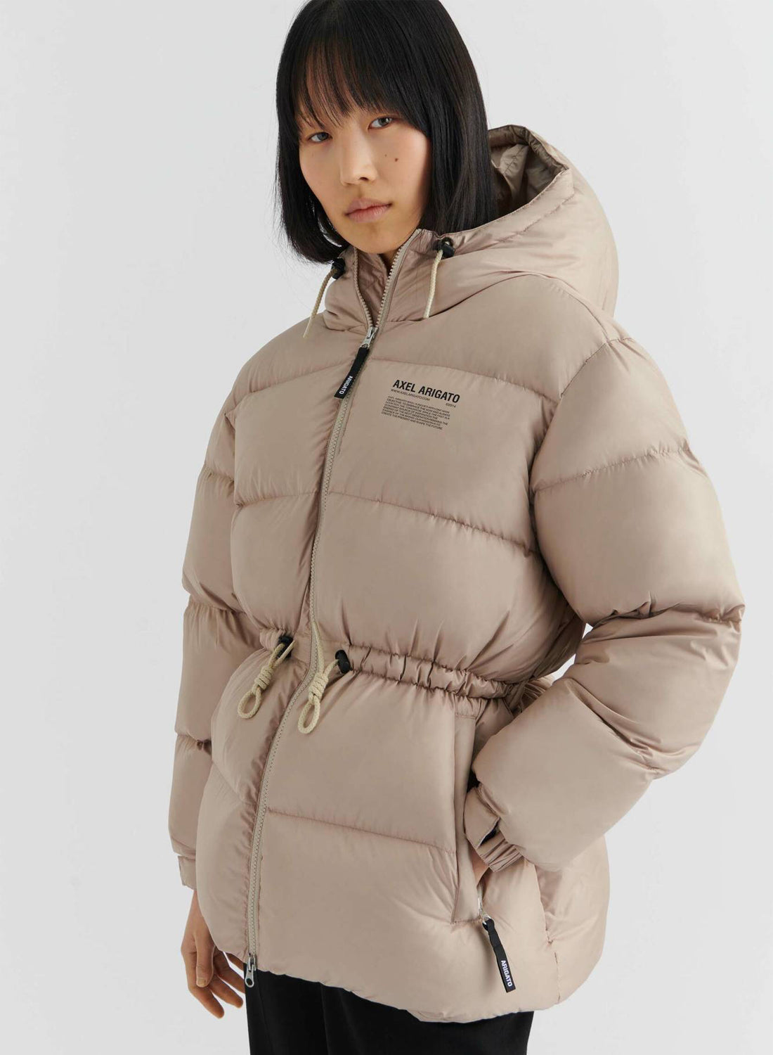 Axel Arigato Rhode Down Jacket Pale Beige