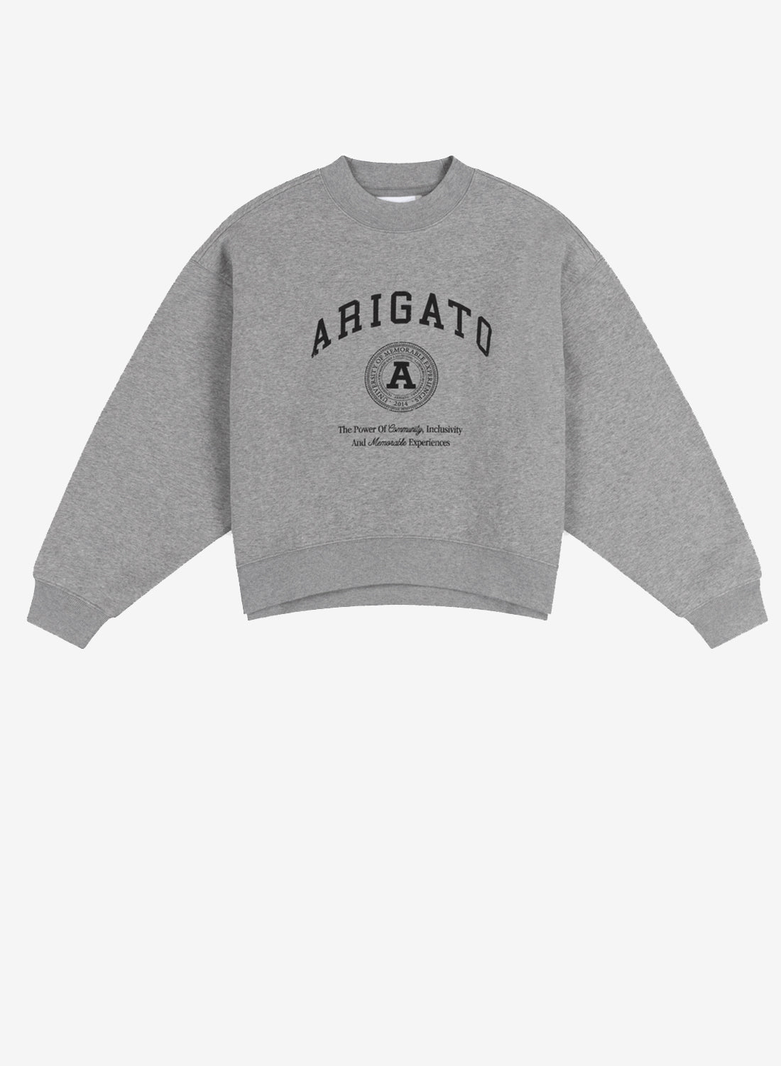 Axel Arigato University Sweatshirt Grey Melange