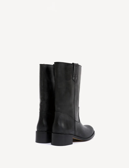Dico - Skind Støvle - Black - Julia Gaucho