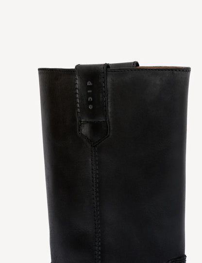 Dico - Skind Støvle - Black - Julia Gaucho