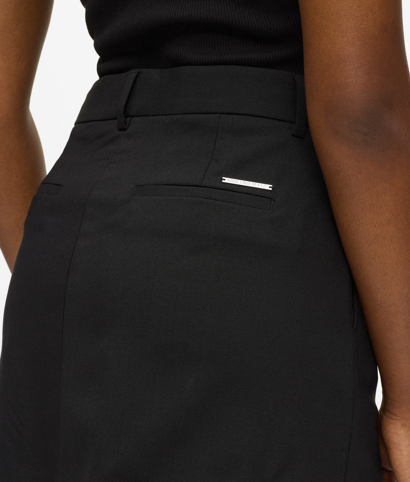 Karl Lagerfeld - Nederdel - Sort - Mini Skort