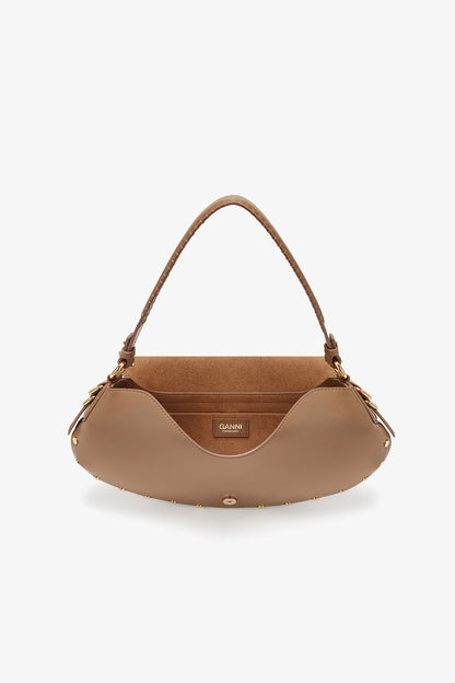 Ganni - Taske - Coca Mocha - B-Kat Studs