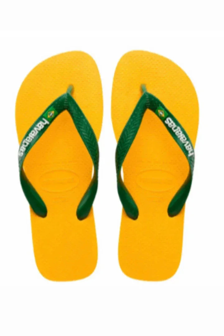 Havaianas - Klipklapper - Pop Yellow - Brasil Logo FC sss - Stilkompagniet.dk