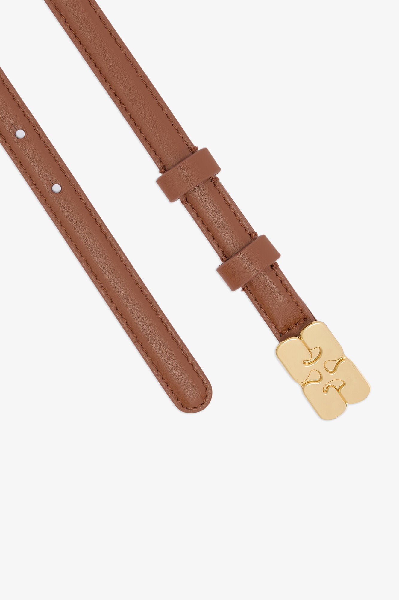 Ganni - Bælte - Sorrel Horse  - Kat Belt