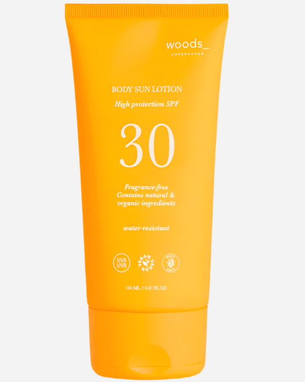 WOODS - Sun Lotion -  Body 30 SPF - Vegan - 150ml - sss