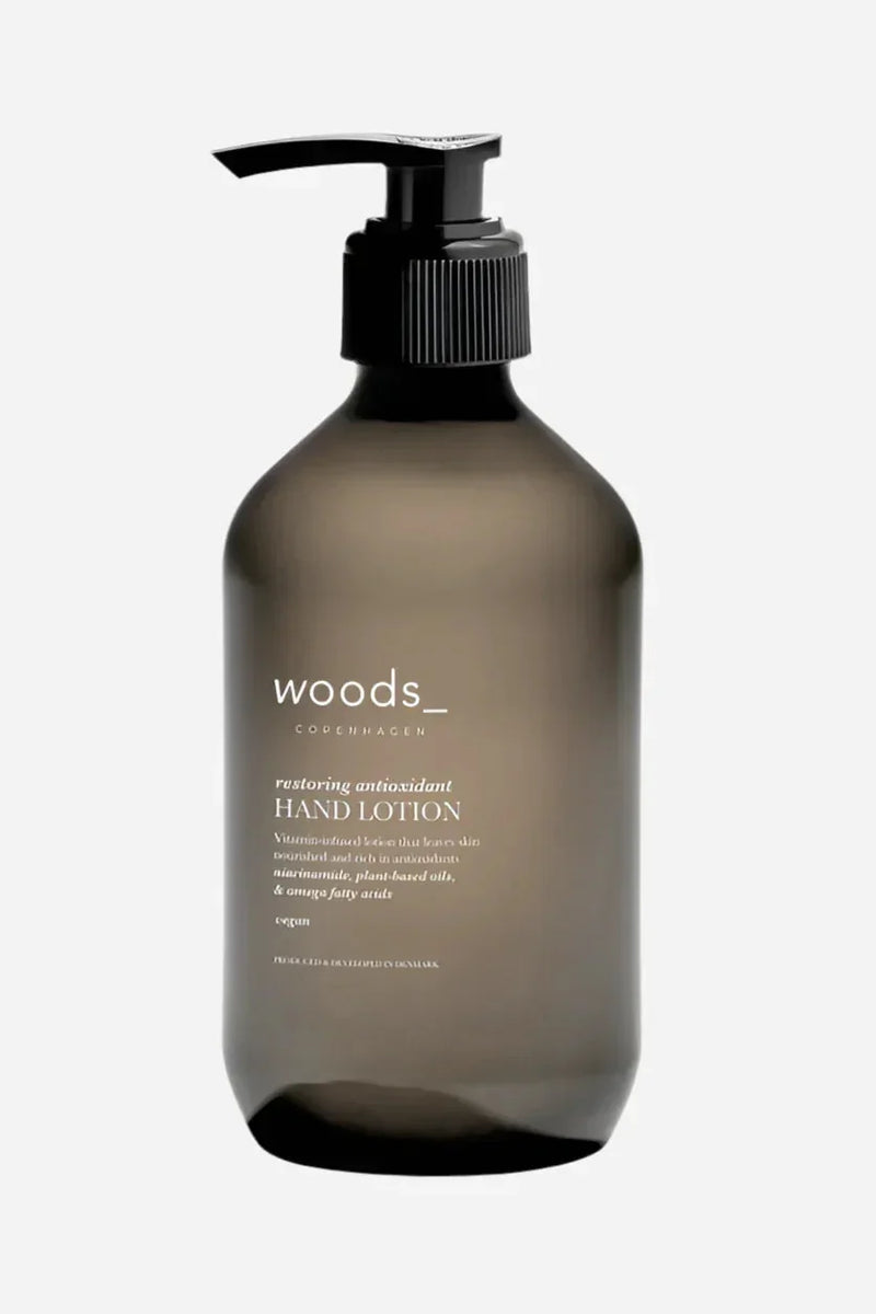WOODS - Hand lotion - Restoring Antioxidant - Vegan - 400ml - sss - Stilkompagniet.dk
