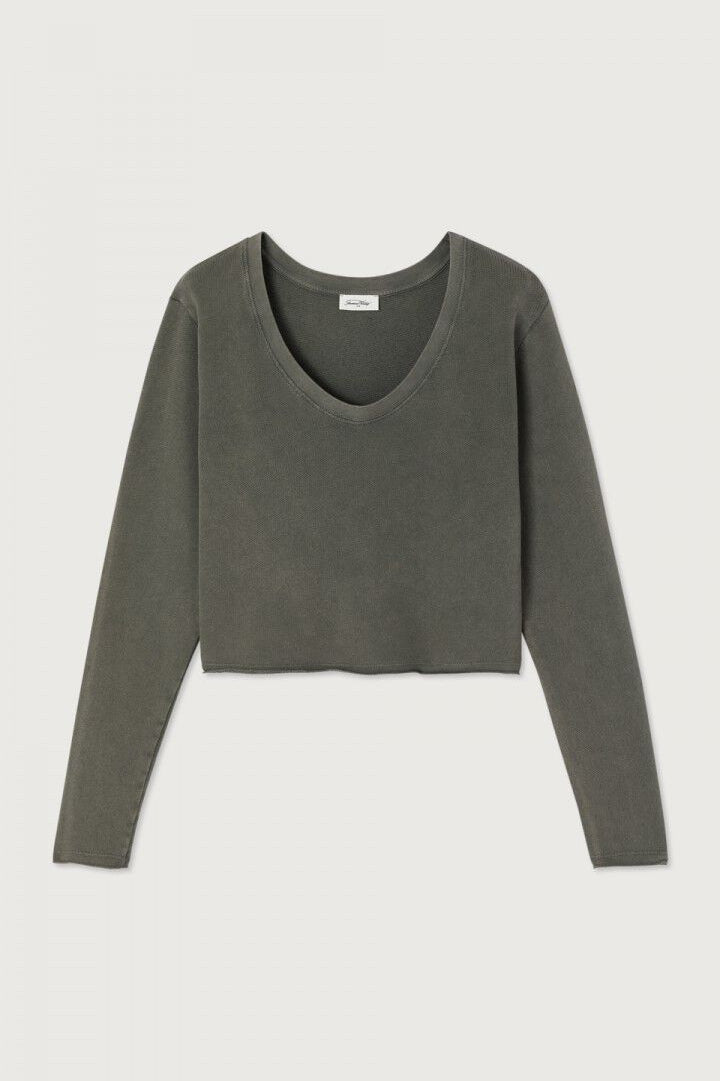 American Vintage - Langærmet Sweatshirt - Artichoke Vintage - Bepow
