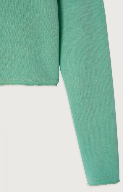 American Vintage - Langærmet Sweatshirt - Vintage Lettuce - Bepow