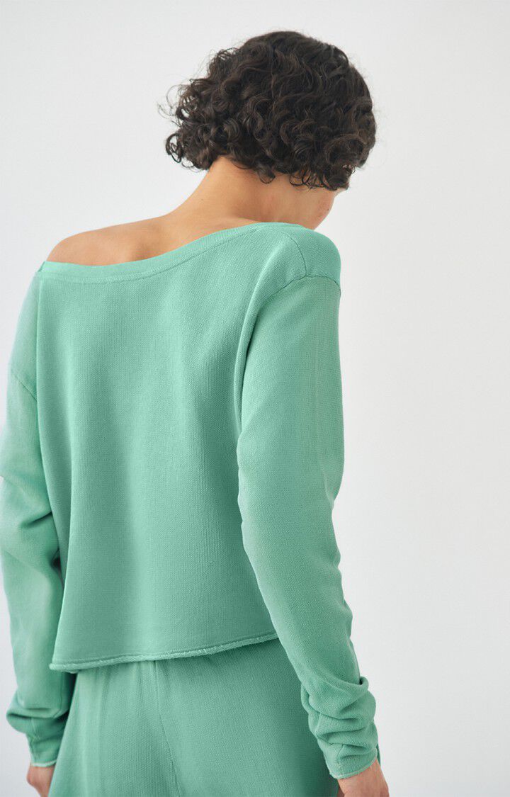 American Vintage - Langærmet Sweatshirt - Vintage Lettuce - Bepow