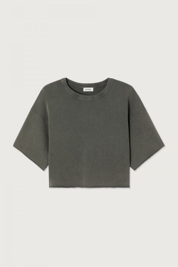 American Vintage - Kortærmet Sweatshirt - Artichoke Vintage - Bepow