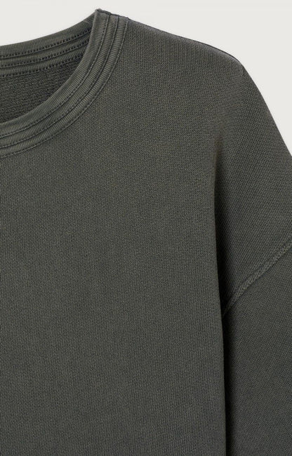 American Vintage - Kortærmet Sweatshirt - Artichoke Vintage - Bepow