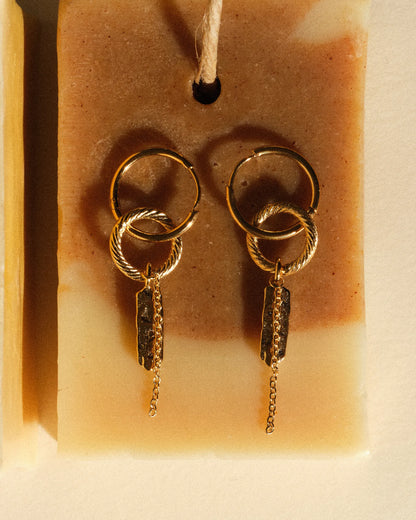 Sessùn - Øreringe - Golden - Toti Bo