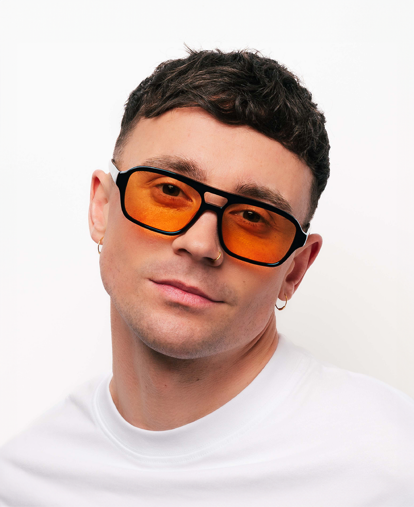 Messy Weekend - Solbriller - Black Orange - Burt