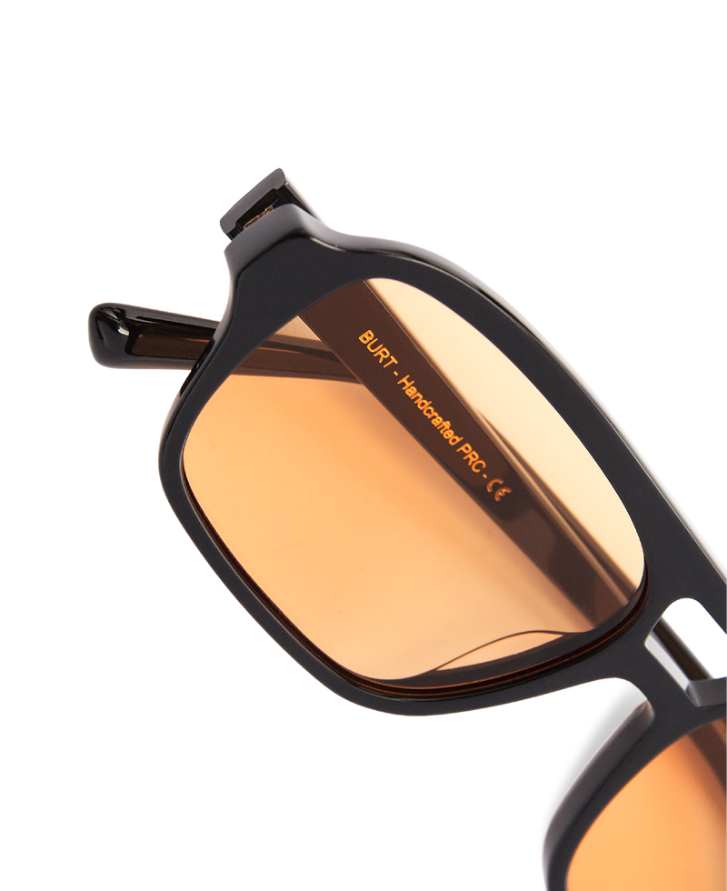 Messy Weekend - Solbriller - Black Orange - Burt