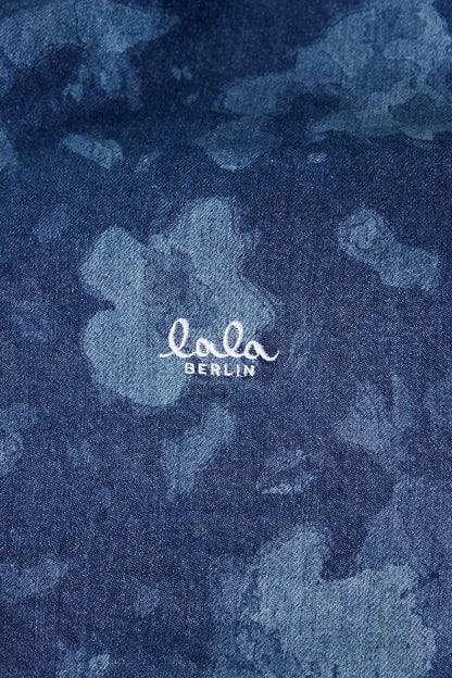 Lala Berlin - Tote Bag - Hazy Bloom Blue - Bag Biarritz