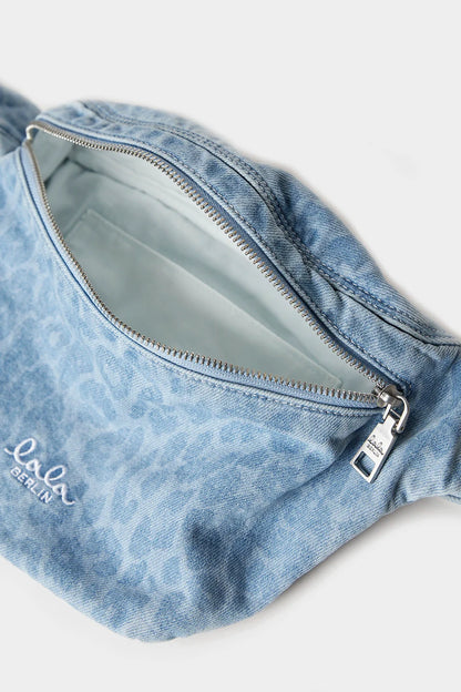 Lala Berlin - Bæltetaske - Washed Blue leo - Becca