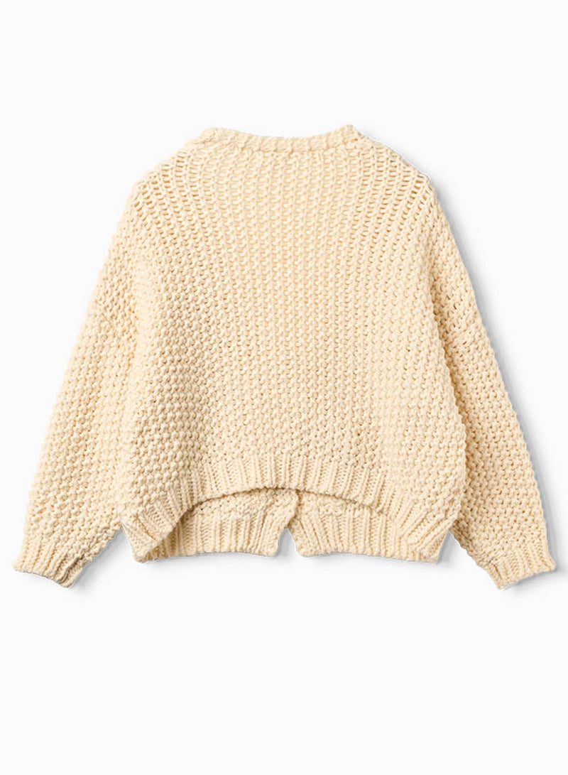 The Collection - Cardigan - Beige - Beth