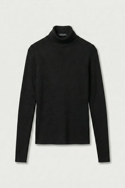 Herskind - Bluse - Dark Grey - Bib