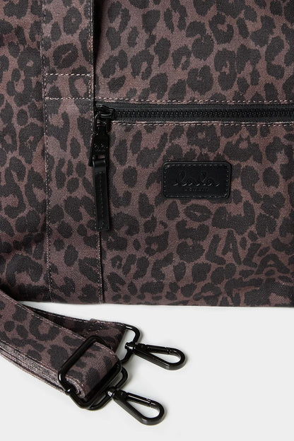 Lala Berlin - Taske - Chocolate Brown Leo - Big Bag Muriel sss