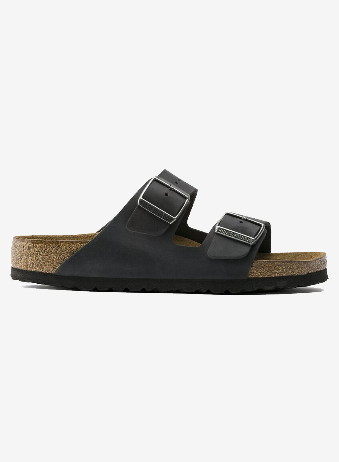 Birkenstock Arizona Soft Footbed Natural Leather Oiled Black