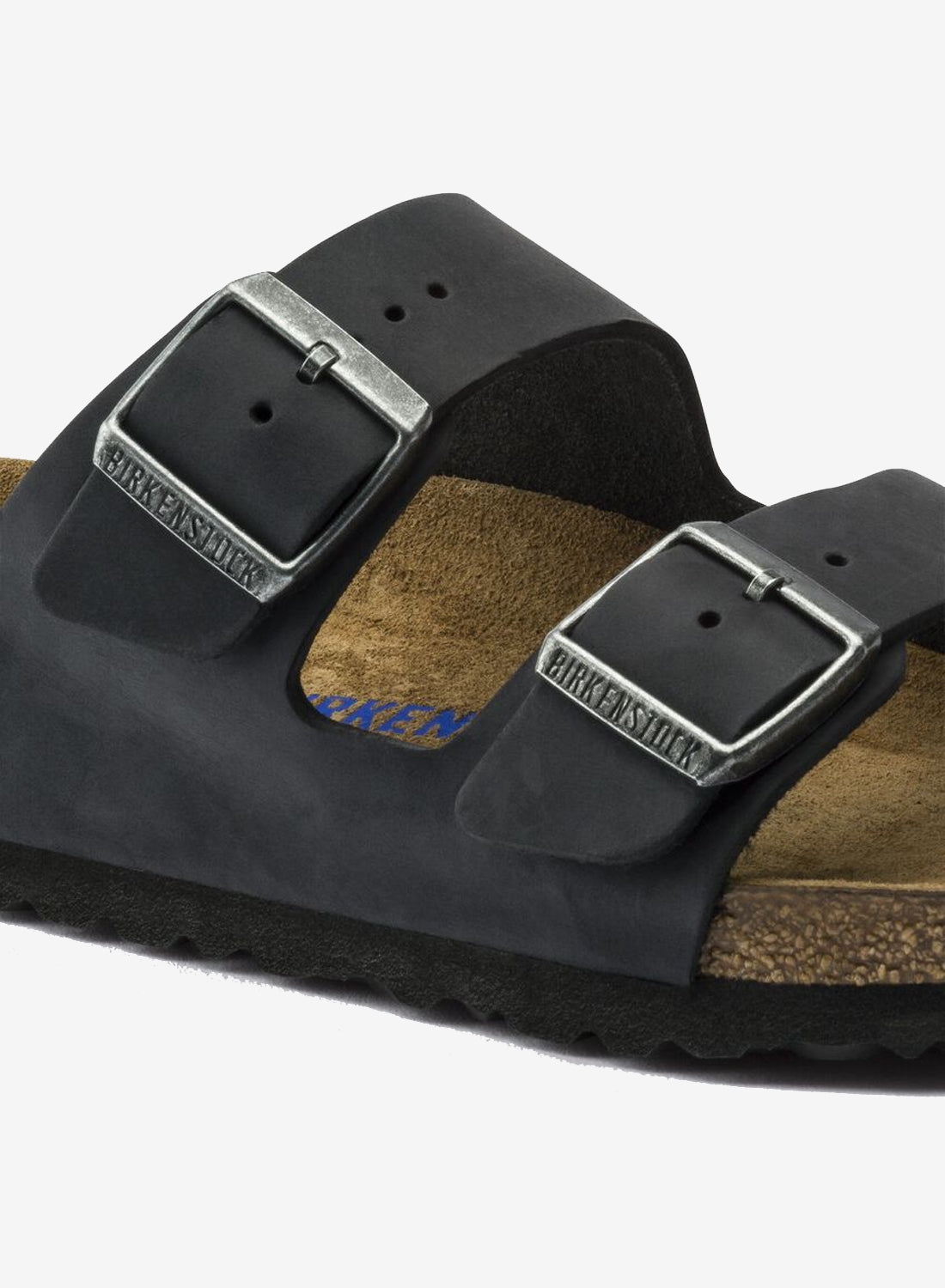 Birkenstock Arizona Soft Footbed Natural Leather Oiled Black