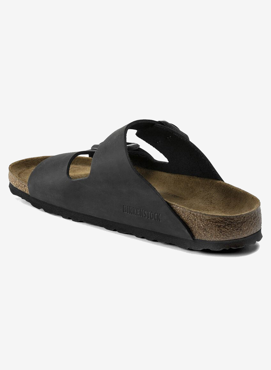 Birkenstock Arizona Soft Footbed Natural Leather Oiled Black