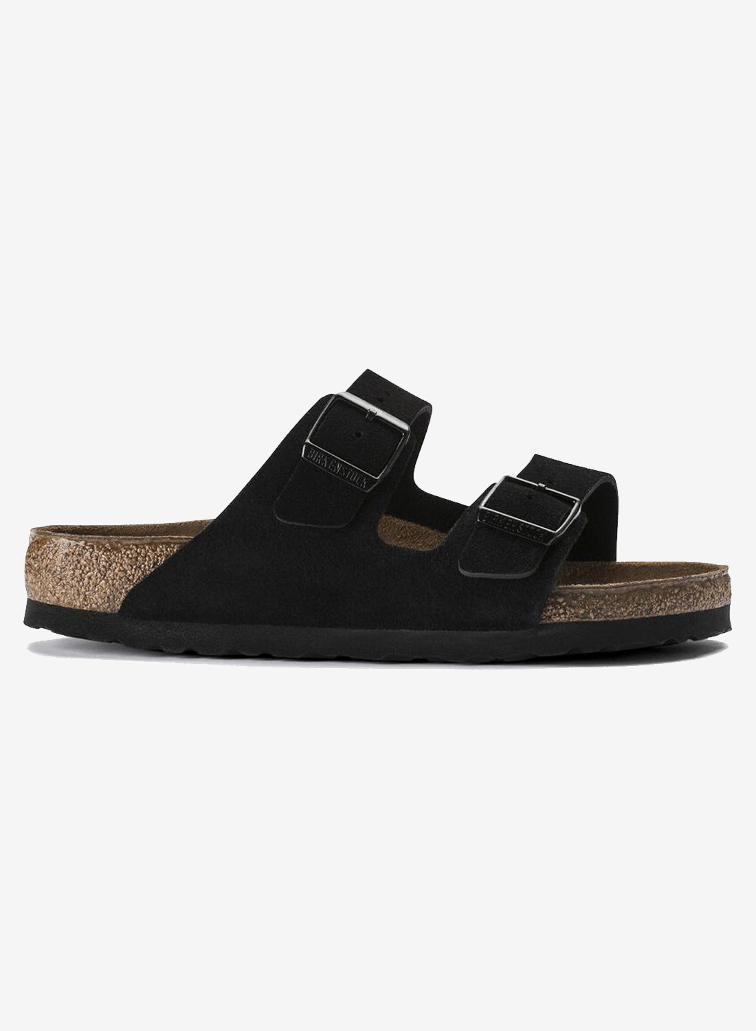 Birkenstock Arizona Soft Footbed Suede Leather Black