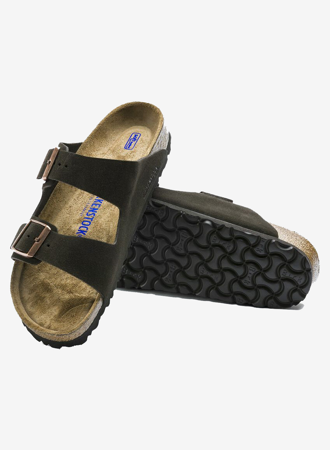 Birkenstock Arizona Soft Footbed Suede Leather Mocca