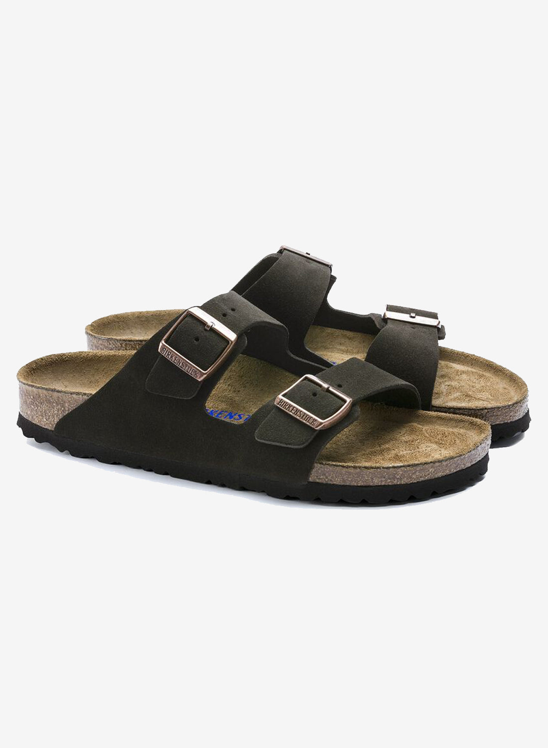 Birkenstock Arizona Soft Footbed Suede Leather Mocca