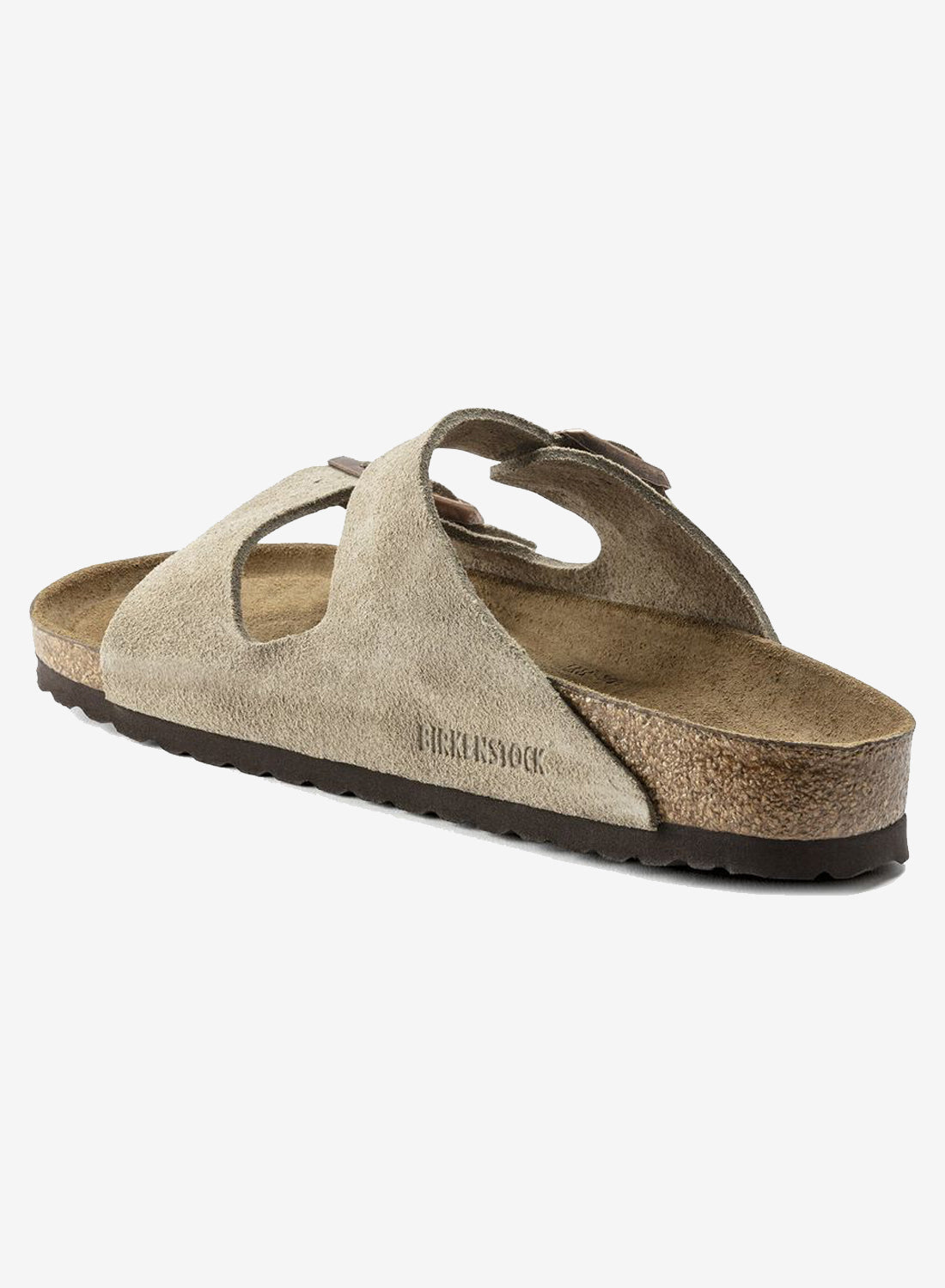 Birkenstock Arizona Soft Footbed Suede Leather Taupe