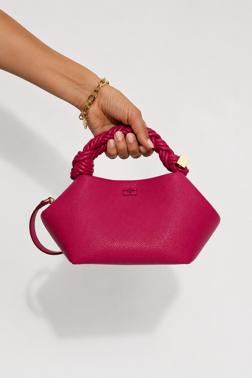 Ganni - Taske - Persian Red - Bou Small Grained sss