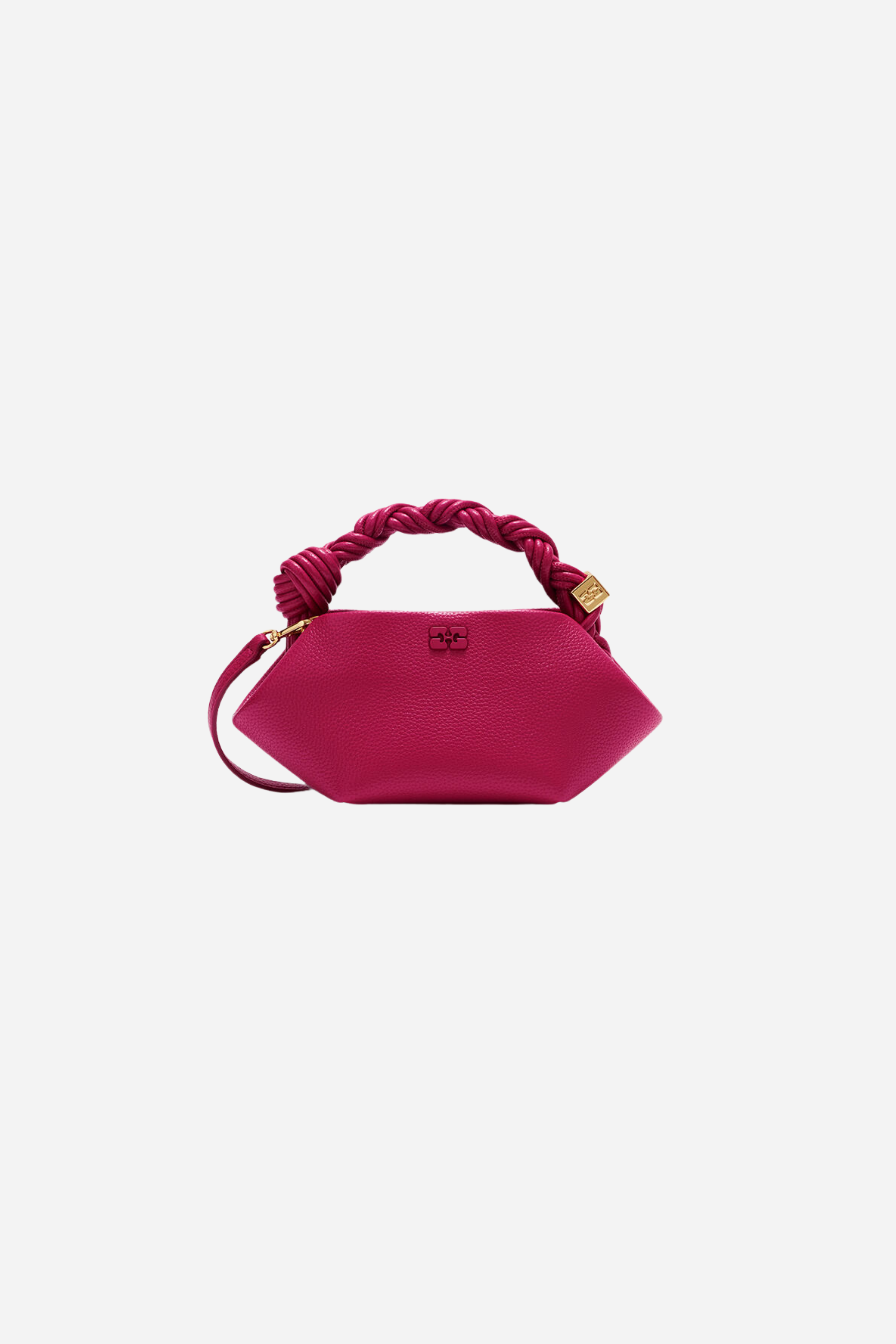 Ganni - Taske - Persian red - Bou Mini Grained sss
