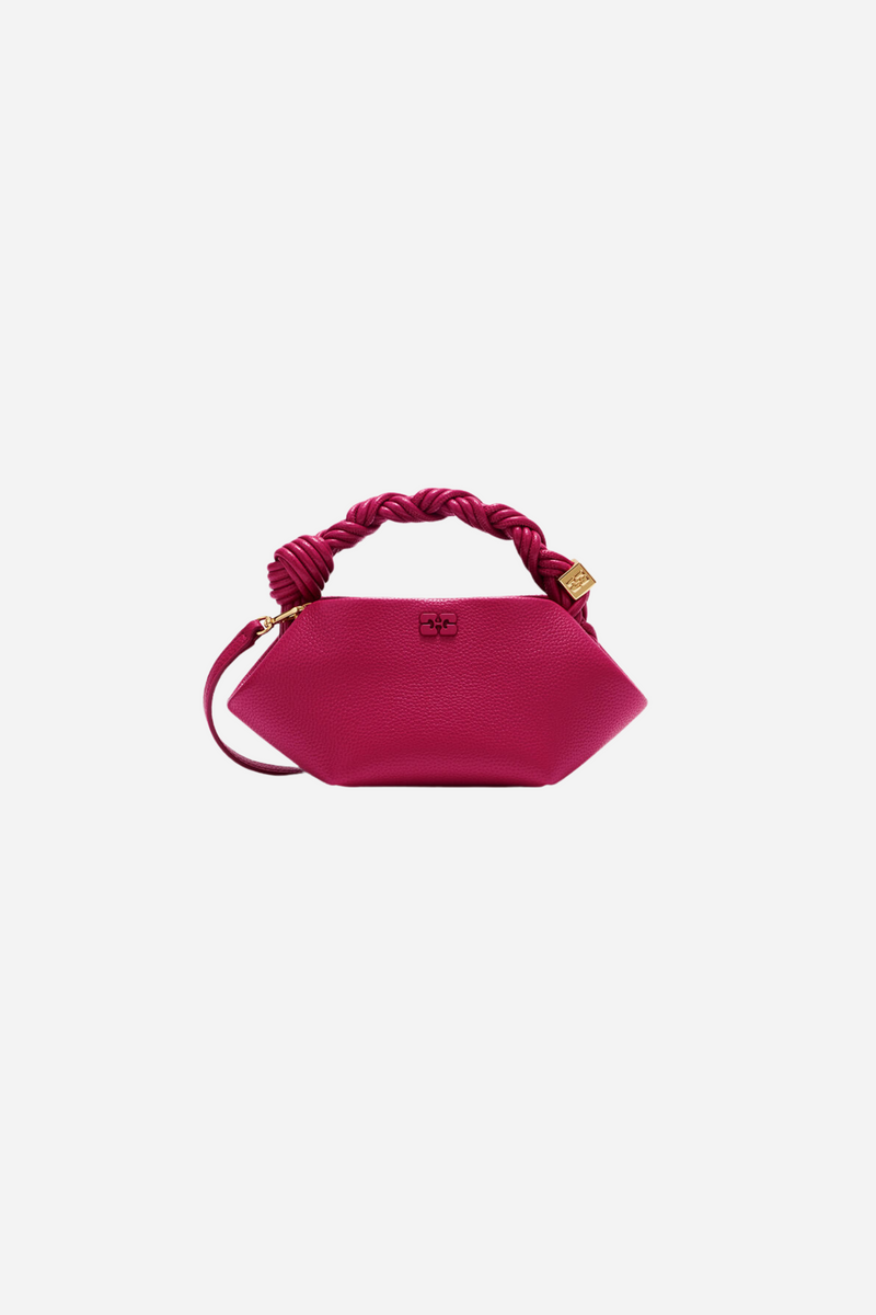 Ganni - Taske - Persian red - Bou Mini Grained sss