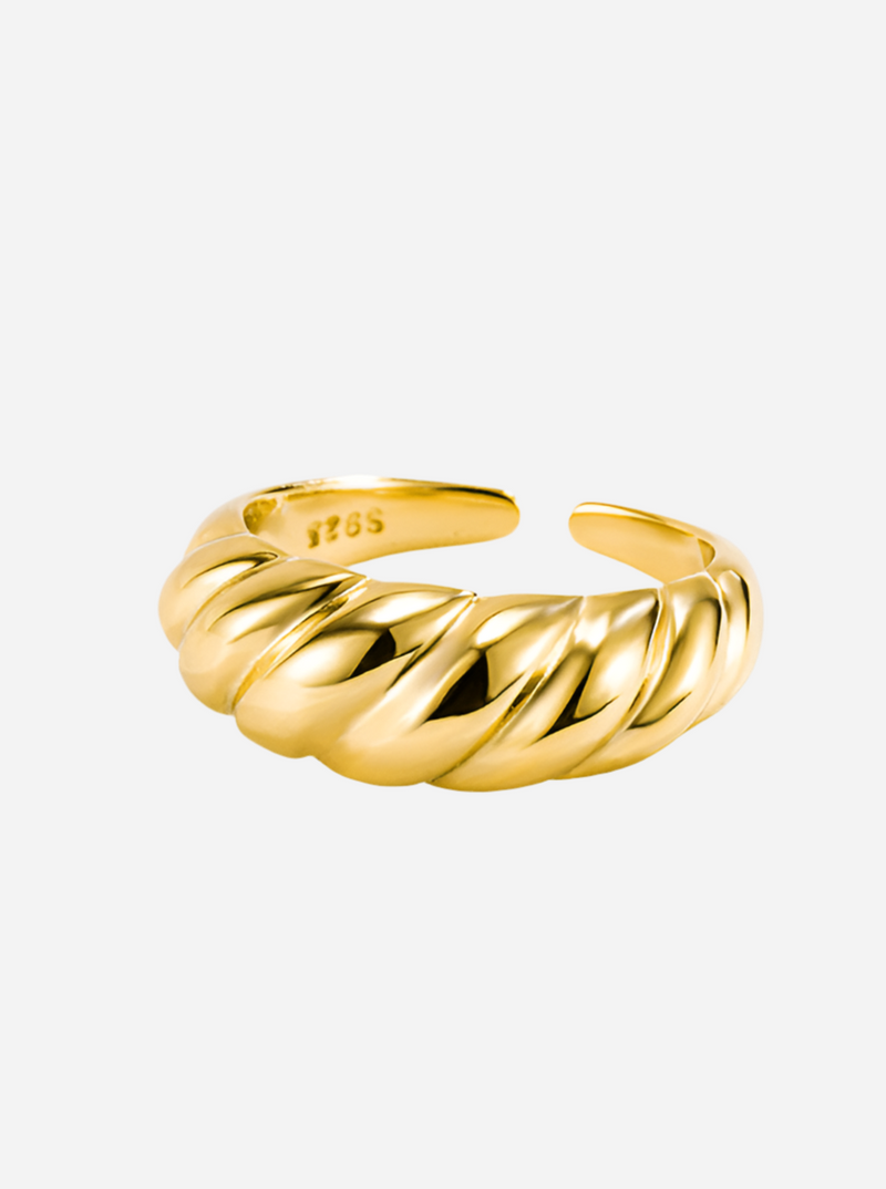 Nine Curly Ring
