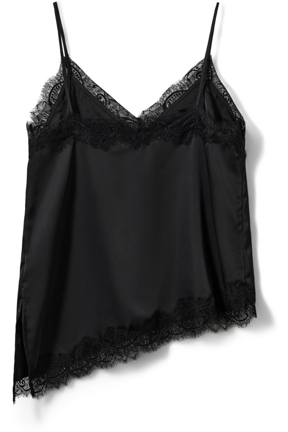 Sofie Schnoor - Satin Top - Black - Leona