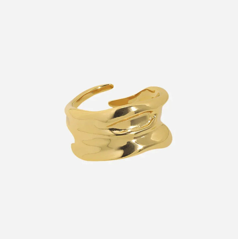 Andcopenhagen - Ring - 18 karat guldbelagt 925 Sterlingsølv - Tess - Stilkompagniet.dk