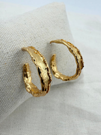 Andcopenhagen Jewelry - Øreringe - 18 karat Guldbelagt messing - Carmen