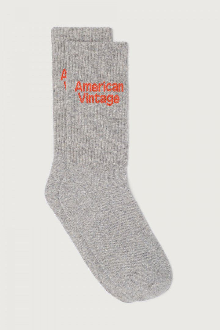 American Vintage Sokker i Grey Melange model Clypsun packshot