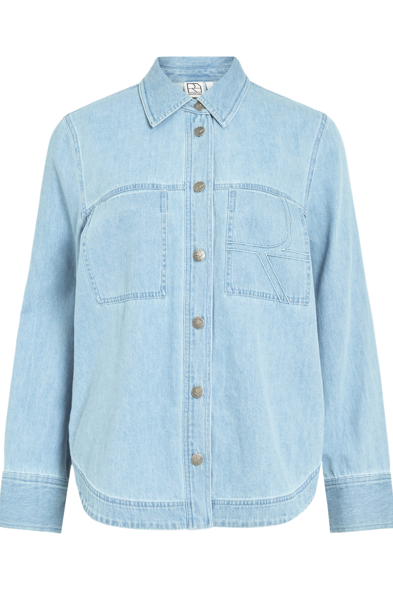 Rouge Edit - Skjorte - Light blue denim - Roufrancie mae