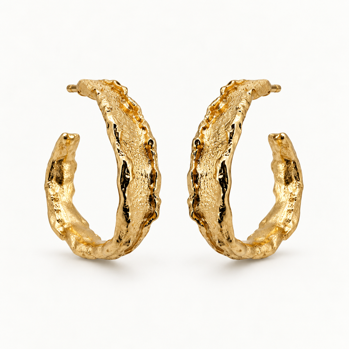 Andcopenhagen Jewelry - Øreringe - 18 karat Guldbelagt messing - Carmen
