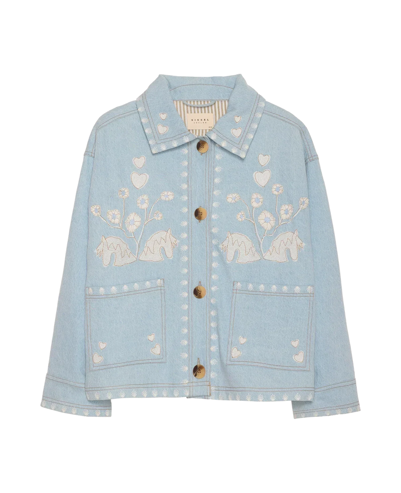 Sissel Edelbo - Jakke - Blue Denim - Christer
