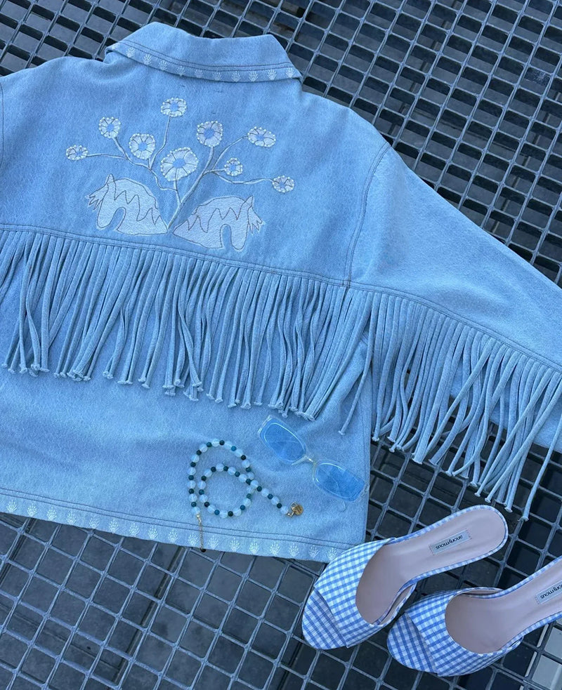 Sissel Edelbo - Jakke - Blue Denim - Christer