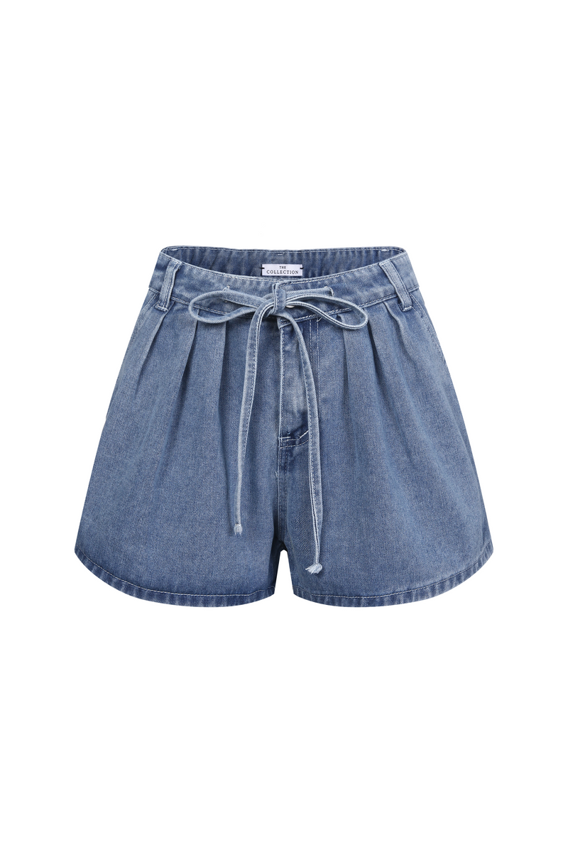 The Collection - Shorts - Blue Denim - Clara