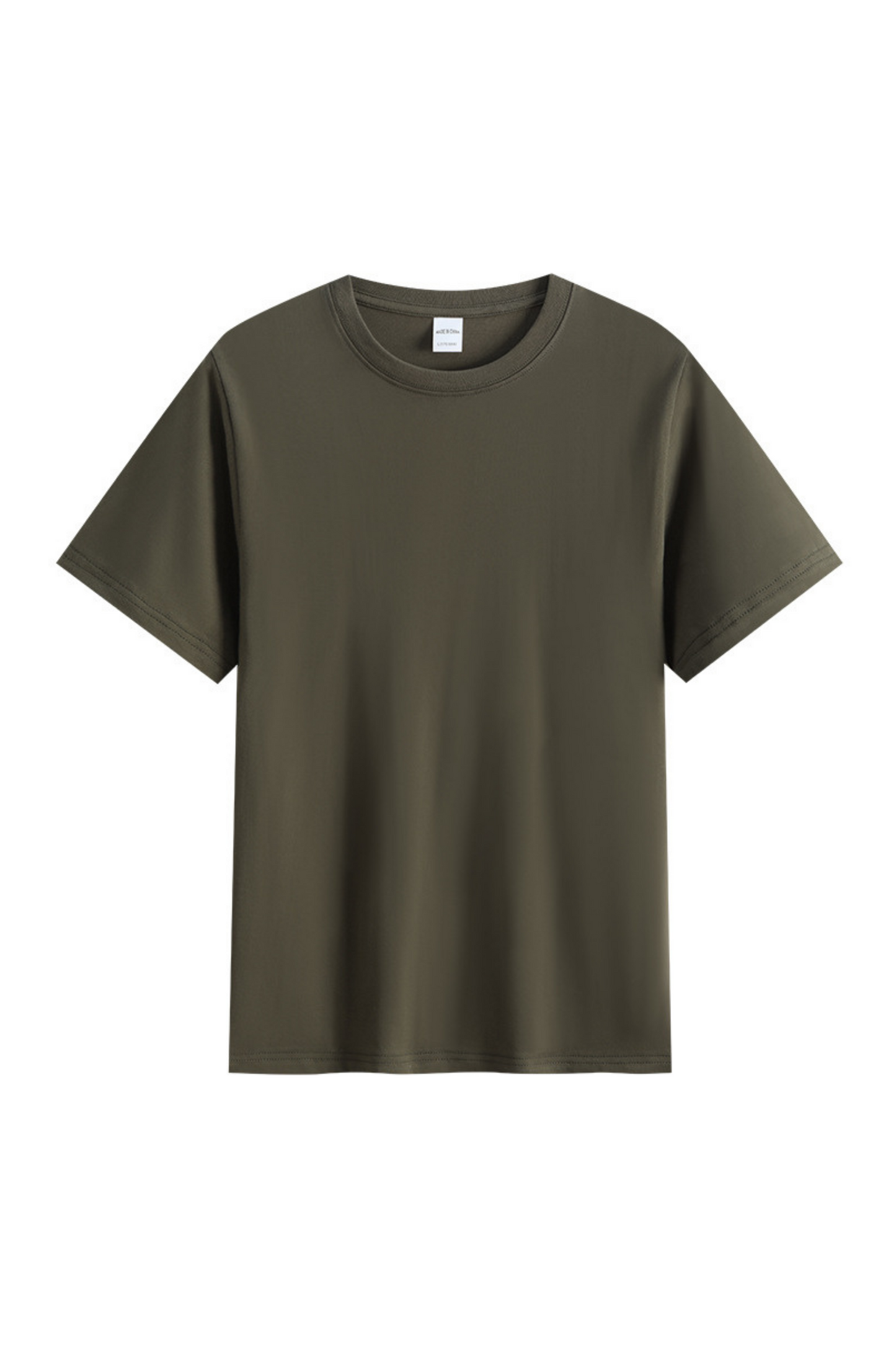 The Collection - T-shirt - Dark Olive - Boxy