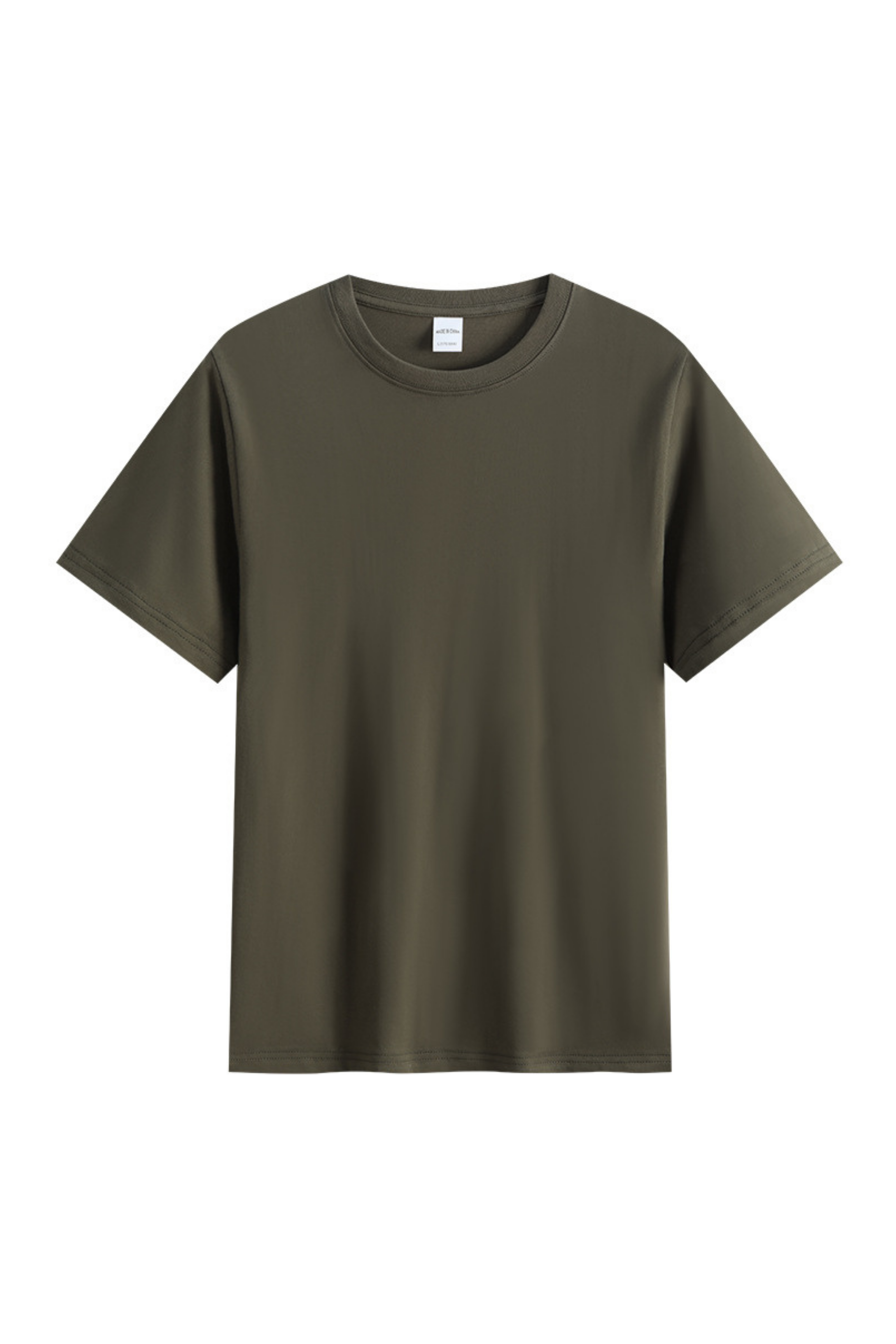 The Collection - T-shirt - Dark Olive - Boxy
