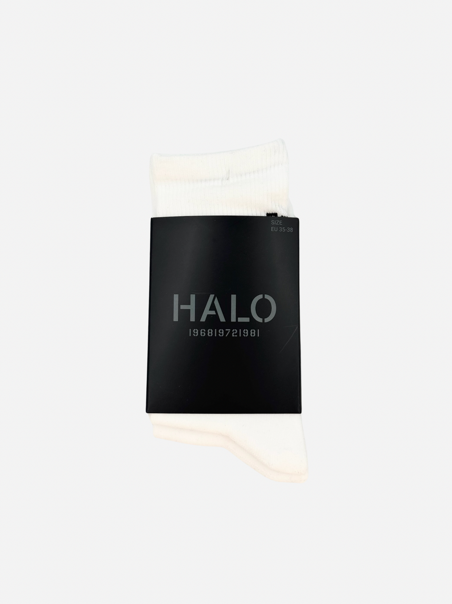 HALO - Strømper - 3pak - White/Black