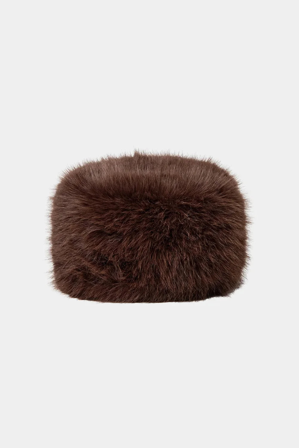 Brun hat fra Sofie Schnoor i 100 % polyester med kunstpels