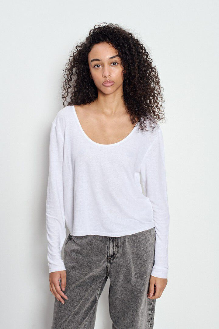 American Vintage - Bluse - Blanc - Dualy