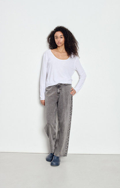 American Vintage - Bluse - Blanc - Dualy